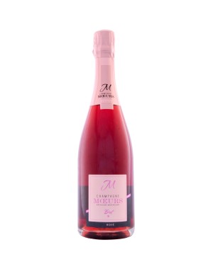 Champagne rosé Moeurs